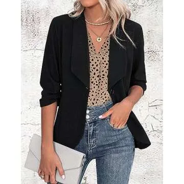 Womens Long Sleeve Blouses for Work Business Casual Tops V Neck Loose Business Shirts Casual Work Tunic Medium,Khaki