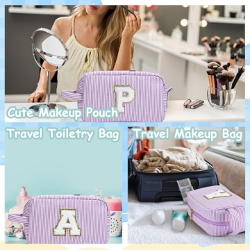 YOOLIFE Travel Cosmetic Bag - Personalized Makeup Pouch