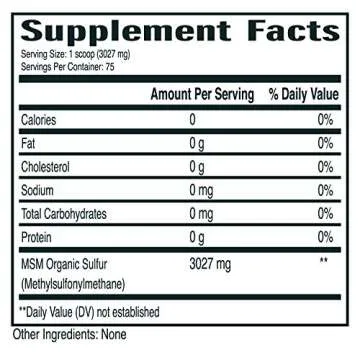 No Boundaries Health and Wellness MSM Organic Sulfur Powder and Capsule Kit - Premium Sulfur Supplements for Optimal Health and Wellness.