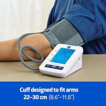 Medline Digital Blood Pressure Monitor with LED Display