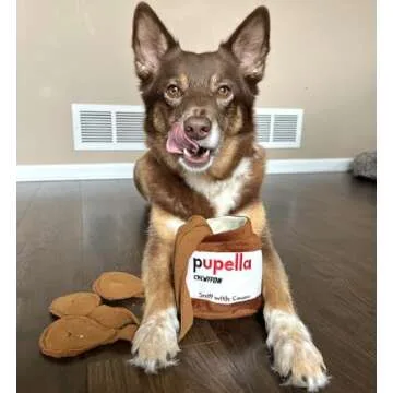 CHEWFFON Dog Puzzle Toy, Interactive Dog Toys, Dog Enrichment Toy for Boredom and Stimulating, Hide and Seek Snuffle Crinkle Toys for Small, Medium and Large Dogs