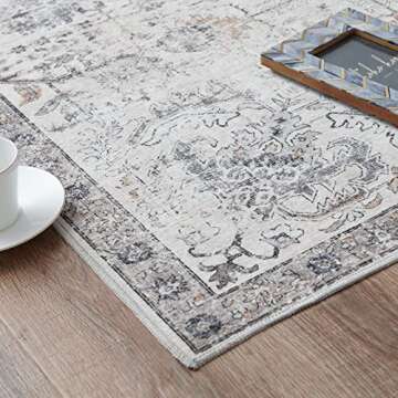 JINCHAN Vintage Runner Rug 3x10 for Stylish Decor