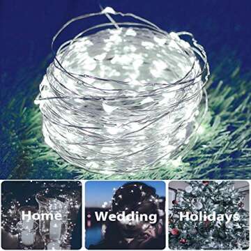 DAYLIGHTIR 200 LED Solar String Lights for Any Occasion