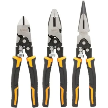 DEWALT Compact 3-Pack Pliers Set for Every Task