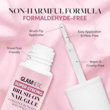 Glamnetic Press-On Nails | Ma Damn White French Tips