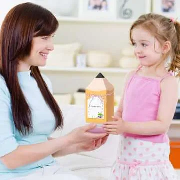 Creative Pencil Treat Boxes for Teachers - Set of 12