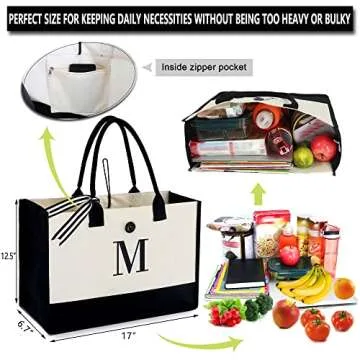 BeeGreen Canvas Tote Bag for Stylish Gift Ideas