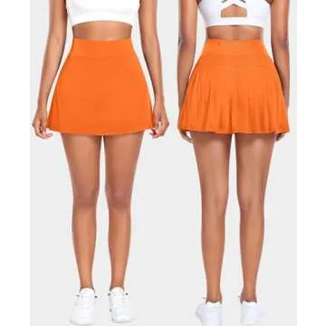 Pleated Tennis Skirts for Women High Waisted Athletic Golf Skorts with Pockets Shorts Running Workou...
