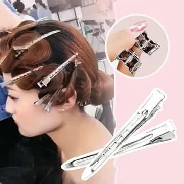 30 Duck Bill Hair Clips for Professional Styling
