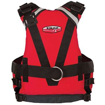 Kokatat UL Guide Red PFD Life Jacket, Large