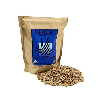 Harrison's Bird Foods Adult Lifetime Coarse Premium 5lb Bird Food