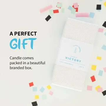 Realistic Peace Sign Candle - Unique Gift Idea