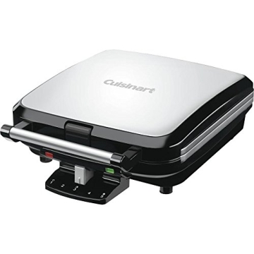 Cuisinart 4-Slice Belgian Waffle Maker for Fluffy, Golden Waffles