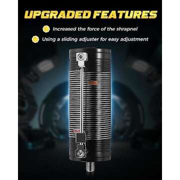 GOOZEEZOO Radio Antennas JPC-12 HF Antennas for Ham Radio with Slide Regulator 7MHz-50MHz All Band H...