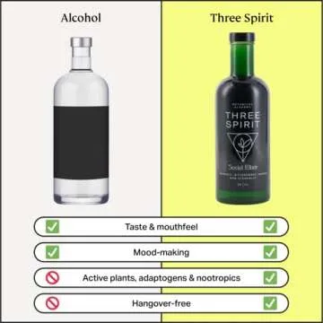 Three Spirit Non-Alcoholic Elixir - Enjoy Vibrant Social Moments