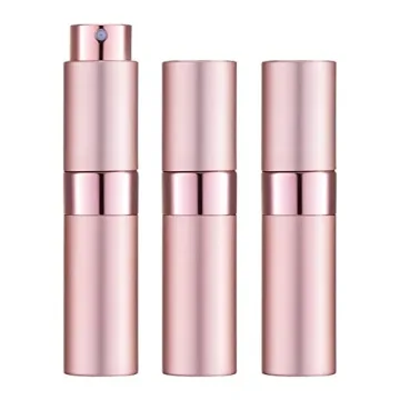Stylish LISAPACK 8ML Atomizer Perfume Bottles for Travel