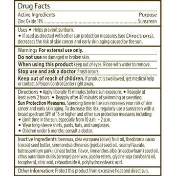 Burt's Bees All Weather SPF 15 Lip Balm, Water-Resistant Lip Moisturizer, Tint-Free, Natural Conditioning Treatment, 2 Tubes, 0.15 oz.