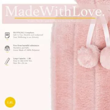 Qomfor Hot Water Bottle - Premium Luxury Comfort