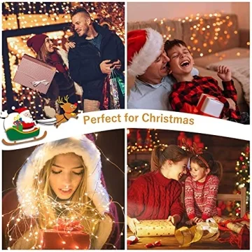 Enchanting MUMUXI 7.2ft Fairy Lights Battery Operated