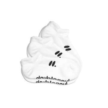 Doublesoul Men & Women 3 Pack Low Socks - Organic Cotton Comfort & Support