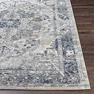 Durable Livabliss Raii Vintage Textured Area Rug