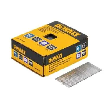 DEWALT Finish Nails - 2000 Pack for Interior Projects