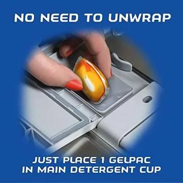 Finish Dishwasher Detergent Soap, All In 1 Gel Pacs, Orange Blossom, 84 Tablets