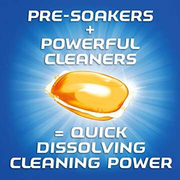 Finish Dishwasher Detergent Soap, All In 1 Gel Pacs, Orange Blossom, 84 Tablets