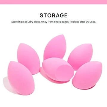 High-Definition AOA Studio Makeup Sponge Set of 6