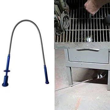 Flexible Magnetic Pickup Tool with LED Light and Claws