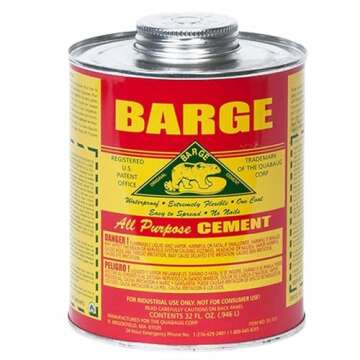 Barge All Purpose Cement, Neutral Quart, 32 fl oz for Crafts and Repairs