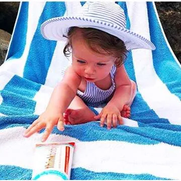 Thinkbaby - SPF 50+ Braod Spectrum Organic Sunscreen - 3 oz - 2 pack