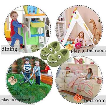 Comfortable & Cute Dinosaur Slippers for Toddlers