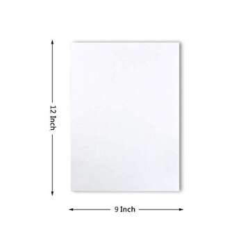 100 Sheets of Practice Watercolor Paper (9" x 12") - 190 GSM, Acid-Free and Cold Pressed.. Perfect for Painting, Sketching or Drawing. Wet, Dry and Mixed Media. Bulk Pack