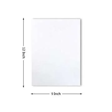 100 Sheets of Practice Watercolor Paper (9" x 12") - 190 GSM, Acid-Free and Cold Pressed.. Perfect for Painting, Sketching or Drawing. Wet, Dry and Mixed Media. Bulk Pack