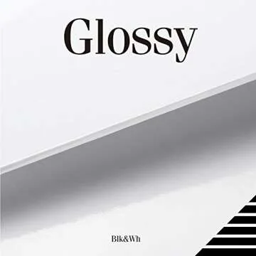 BLK&WH Extra Large Gift Box with Lid 16.3x14.2x5 Inches, White Gift Box Closure Lid for Clothes and Large Gifts (Glossy White)