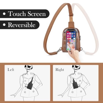 Stylish INICAT Touchscreen Crossbody Bag for Women