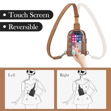 Stylish INICAT Touchscreen Crossbody Bag for Women
