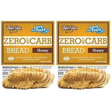 ThinSlim Foods Keto Bread | Zero Net Carbs & Delicious Taste