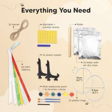 Baby Hand and Footprint Kit - Personalized Baby Foot Printing Kit for Newborn - Baby Footprint Kit f...