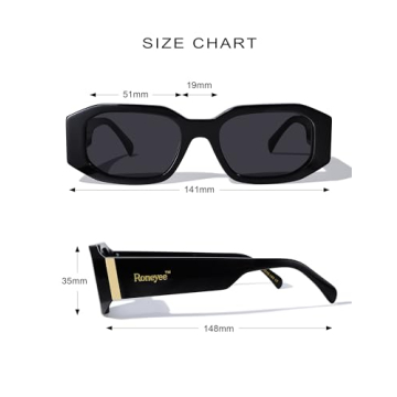 Roneyee Trendy Sunglasses with UV Protection for All