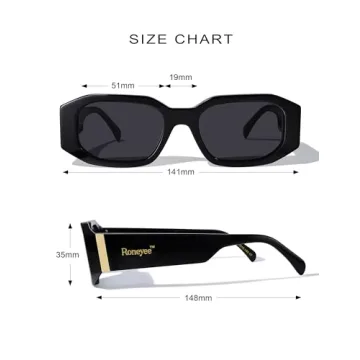 Roneyee Trendy Sunglasses with UV Protection for All