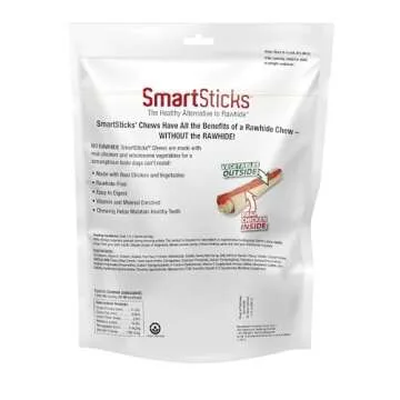 SmartBones SmartSticks - Rawhide-Free Chews for Dogs