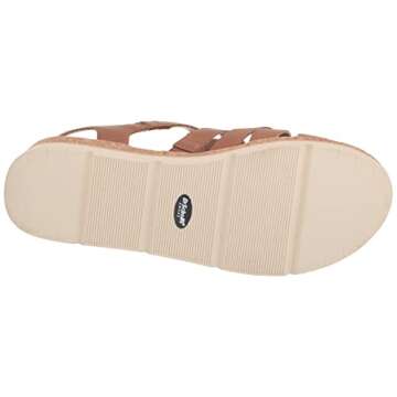 Dr. Scholl's Womens Only You Platform Sandal Honey Brown Smooth 9 M