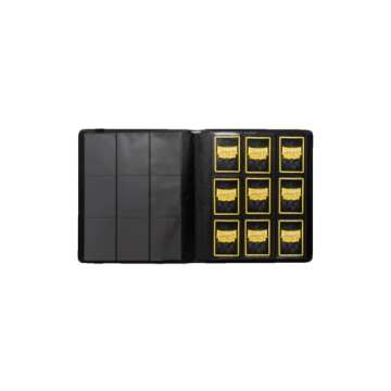 Arcane Tinmen Dragon Shield Card Binder – Card Codex Portfolio 360: Ashen White - 360CT – Card Games - Compatible with Pokemon, Yugioh, Magic The Gathering, MTG TCG OCG & Hockey Cards