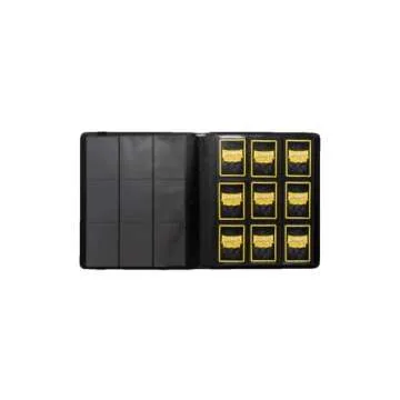 Arcane Tinmen Dragon Shield Card Binder – Card Codex Portfolio 360: Ashen White - 360CT – Card Games - Compatible with Pokemon, Yugioh, Magic The Gathering, MTG TCG OCG & Hockey Cards