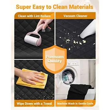 Dog Car Seat Cover, 600D Heavy Durable Dog Seat Cover for Back Seat, 100% Waterproof Scratch Proof Nonslip Dog Hammock for Car with Side Flap, Pet Seat Covers with Seat belt for Cars Sedan SUV Trucks