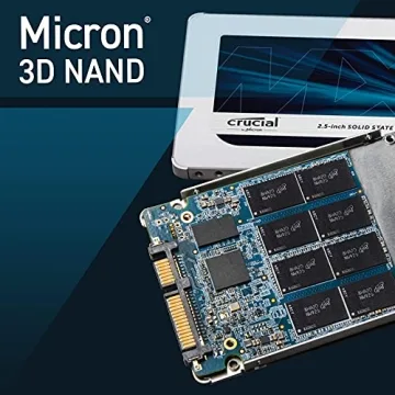 Crucial MX500 500GB 3D NAND SATA Internal SSD with Up to 560MB/s