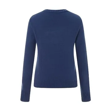 MALCIKLO Vintage American Flag Women’s Sweater Perfect Fit