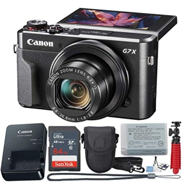 Canon G7 X Mark II Compact Camera Bundle for Photography Enthusiasts
